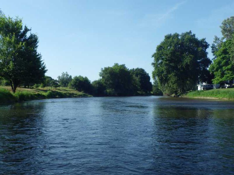 Expertise : vue sur la rivière Arroux