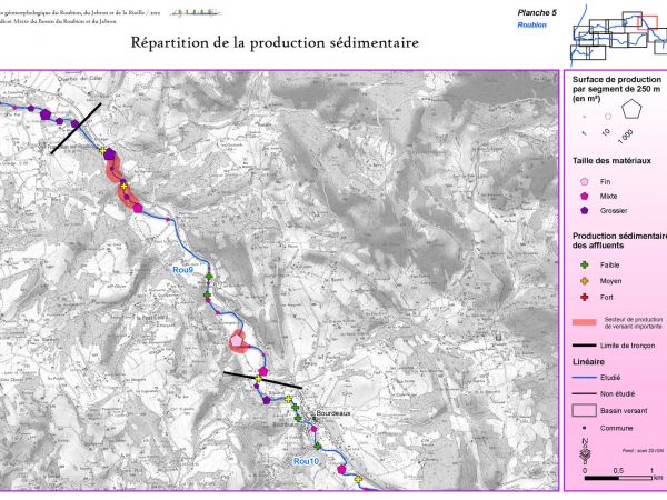 ROUBION   2013   PRODUCTION SEDIMENTAIRE