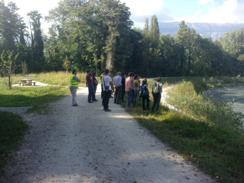 Le groupe participant à la journée technique