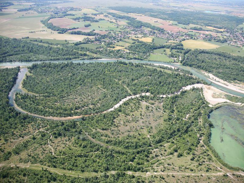 Vue aérienne de l'Ain : maîtrise d'œuvre et suivi post-travaux