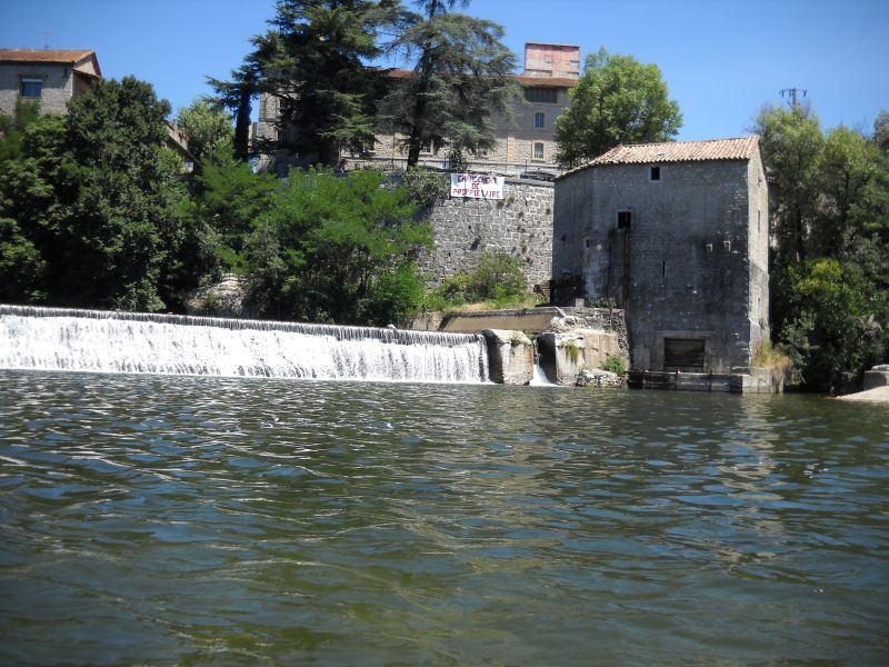 vue sur le barrage des Brasseries