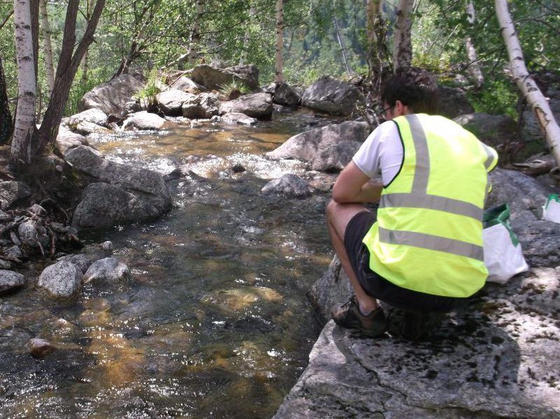 DOUBS et LOUE : Baadïs met en place les sédiments encodés dans la rivière