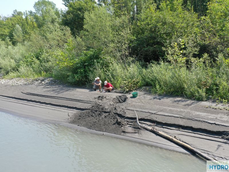 Suivi des impacts : récupération des données de la sonde piézométrique