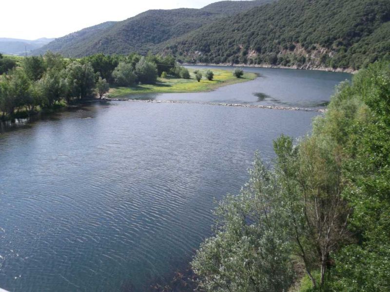 AGLY - Renaturation : vue du fleuve maritime Agly