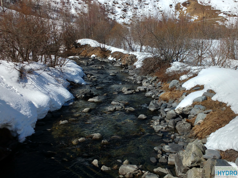 Photo du ruisseau Péclet en Savoie