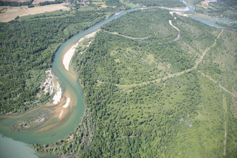 Vue aérienne de l'Ain : maîtrise d'œuvre et suivi post-travaux