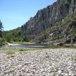 vue sur la rivière Ardèche