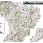 Cartographie des niveaux d'urgence des opérations prescrites