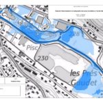 Dans le cadre de l'étude de modélisation hydraulique de la Chalaronne, cartographie des aléas inondation