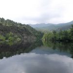 Vue de la rivière Chassezac