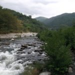 Vue de la rivière Chassezac