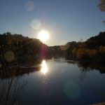 Vue sur le fleuve Hérault