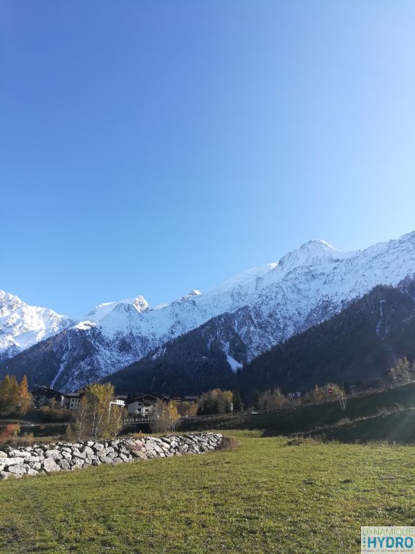 Au pied du Mont-Blanc pour 4 jours de terrain à la recherche de PIT RFID