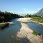 ISERE - Injection : vue de la rivière Isère