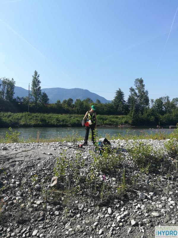 Suivi morphologique : préparation et mise en place des EPI pour réaliser le protocole DATRY